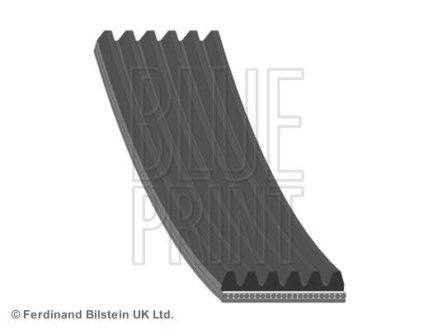 Ремінь генератора поліклиновий BLUE PRINT AD06R1180 (фото 1)