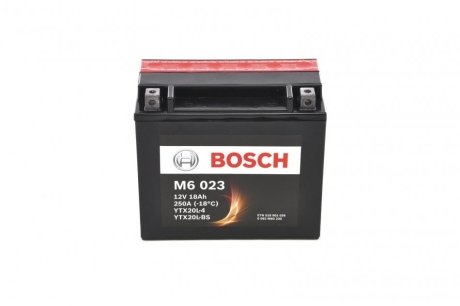 МОТОЦИКЛЕТНА АКУМУЛЯТОРНА Батарея BOSCH 0 092 M60 230