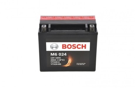 МОТОЦИКЛЕТНА АКУМУЛЯТОРНА Батарея BOSCH 0 092 M60 240