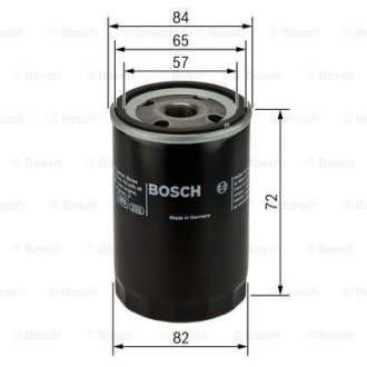 МАСТИЛЬНИЙ ФІЛЬТР W-V BOSCH 0 986 452 019