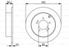 ДИСК ГАЛЬМIВНИЙ ЗАДНIЙ BOSCH 0 986 479 318 (фото 6)