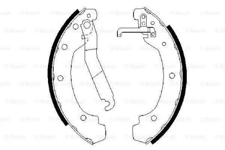 БАРАБАННI КОЛОДКИ BOSCH 0 986 487 389