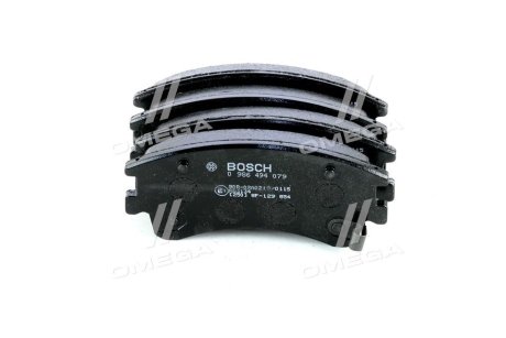 Гальмівні КОЛОДКИ BOSCH 0 986 494 079