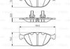 ДИСКОВI КОЛОДКИ ПЕРЕДНI BOSCH 0 986 494 349 (фото 8)
