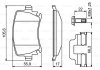 ДИСКОВІ КОЛОДКИ BOSCH 0 986 494 649 (фото 8)