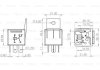 Реле (не більш 60Вт і більш 2А) BOSCH 0 986 AH0 250 (фото 6)