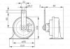 Сигнал автомобіля електричний BOSCH 0 986 AH0 502 (фото 2)