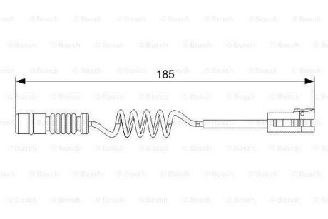 Датчик зносу гальмівних колодок BOSCH 1 987 473 007