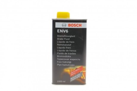 Гальмівна РІДИНА ENV6 1.0 L BOSCH 1 987 479 207