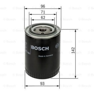 ФІЛЬТР МАСЛЯНИЙ BOSCH F 026 407 121