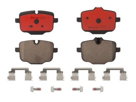 Гальмівні колодки дискові BREMBO P06 101 (фото 1)