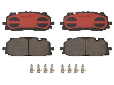 Колодки гальмівні дискові BREMBO P85165