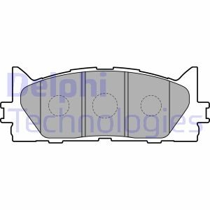 Гальмівні колодки, дискові Delphi LP2169