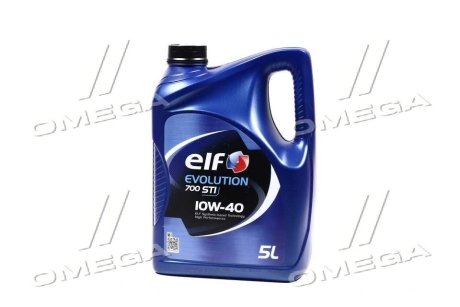 Олива моторна Evolution 700 STI 10W40 (5 Liter) ELF 214124 (фото 1)