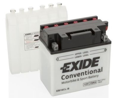 Стартерна батарея (акумулятор) EXIDE EB16CL-B