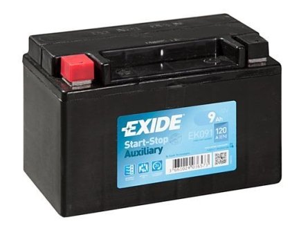 Стартерна батарея (акумулятор) EXIDE EK091