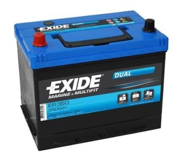 Стартерная аккумуляторная батарея EXIDE ER350