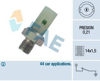 Датчик тиску масла FAE 12350