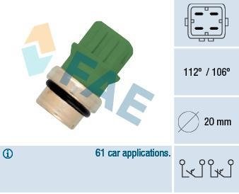 Датчик температури охолоджуючої рідини FAE 35590