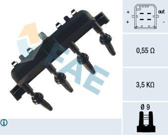 Катушка запалювання FAE 80208