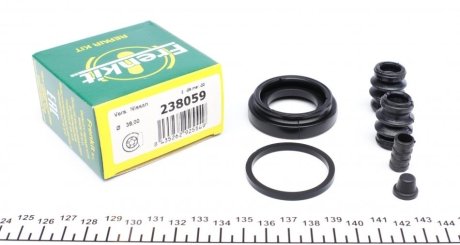 Ремкомплект супорта (заднього) Subaru (All) 07- (d=38mm) (Tokic) FRENKIT 238059