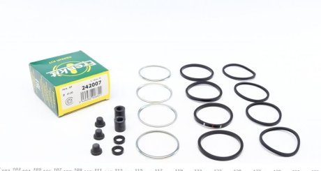 Ремкомплект гальмівного супорта LAND ROVER Defender 07-16, Range Rover 94-02, Discovery I 89-98, Defender 90-06 FRENKIT 242007