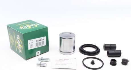 Ремкомплект суппорта переднего Skoda Fabia/Octavia/Rapid/VW Golf VI/Jetta IV/Caddy III (d=54mm)(Ate)(+поршень) FRENKIT 254946