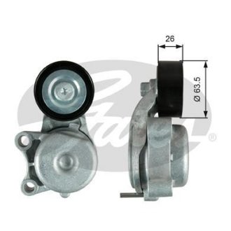 Натяжитель ремня генератора Jeep Grand Cherokee IV 3.0 CRD 11- Gates T39343