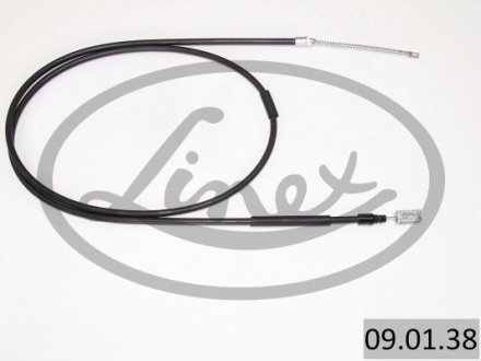 Трос ручника (задний) (R) Fiat Scudo/Peugeot Expert (бараб. торм.) (2285/2065mm) LINEX 09.01.38