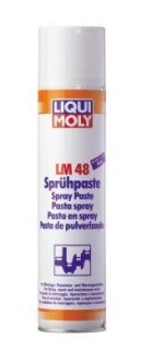 ПАСТА МОНТАЖНА З MoS2, АЕРОЗОЛЬ LM 48 SPRUHPASTE 0,3Л LIQUI MOLY 3045 (фото 1)