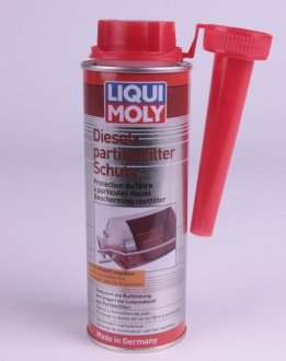 ПРИСАДКА ДЛЯ ЗАХИСТУ ДИЗЕЛЬНИХ САЖОВИХ ФІЛЬТРІВ DIESEL PARTIKELFILTER SCHUTZ 0,25Л LIQUI MOLY 5148 (фото 1)