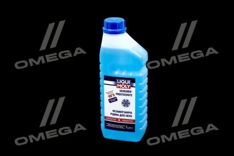 НЕЗАМЕРЗАЮЧА РІДИНА ДЛЯ СКЛА КОНЦЕНТРАТ SCHEIBENFROSTSCHUTZ KONZENTRAT (-80°C) 1Л LIQUI MOLY 8837