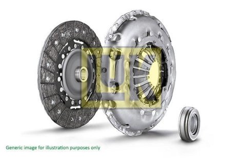 Комплект сцепления Hyundai i30/Kia C\eed/Cerato 1.4/1.6i 04- (d=220mm) LuK 622 3229 00