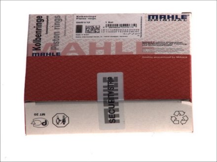 Кільця поршневі MAHLE / KNECHT 030 48 N0