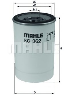 Фільтр паливний KNECHT MAHLE / KNECHT KC 362D