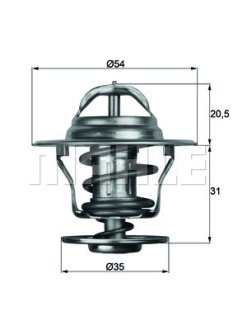 Термостат MAHLE MAHLE / KNECHT TX 13 71D