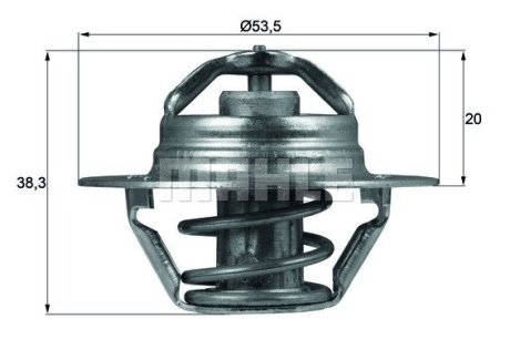 Термостат MAHLE MAHLE / KNECHT TX 88 88D