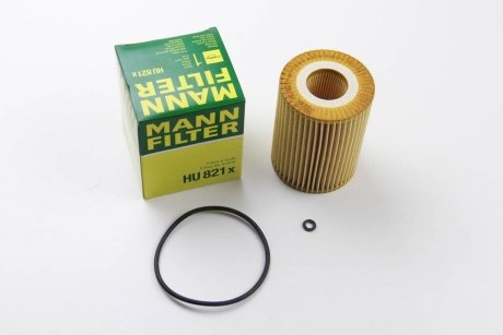 Фільтр масляний -FILTER MANN HU 821 X (фото 1)