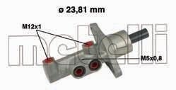 Цилиндр гальмівний (головний) Metelli 05-0475