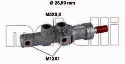 Цилиндр гальмівний (головний) Metelli 05-0867