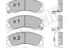 Комплект гальмівних колодок (дискових) Metelli 22-0134-0 (фото 2)