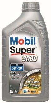 Олива моторна SUPER 3000 XE 5W30/1л MOBIL 151456