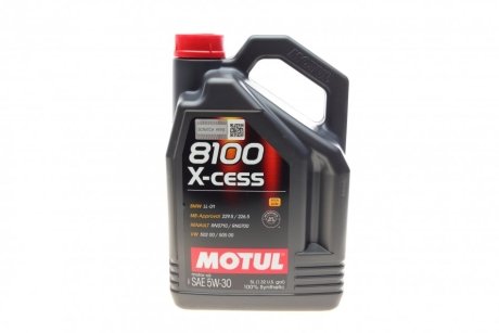 Олива 8100 X-CESS 5W-30 5L MOTUL 368106