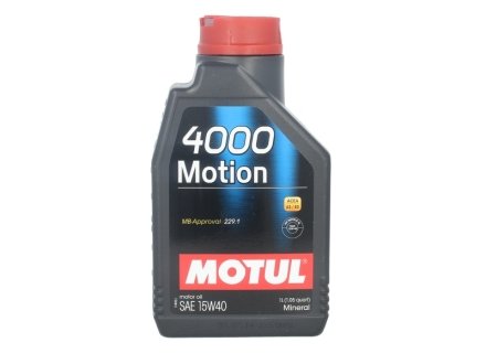 Олива 4000 Motion SAE 15W40 1L MOTUL 386401