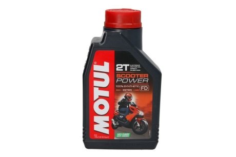 Олива 2T Scooter Power 1L MOTUL 832101