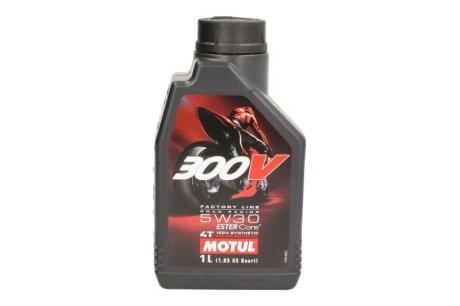 Олива 4T 300V FL SAE 5W30 1L MOTUL 835911