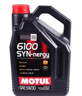 Олива 6100 Syn-nergy SAE 5W30 5 L MOTUL 838351