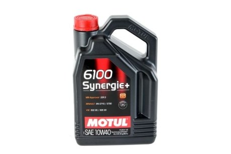 Олива 6100 Synergie + 10W40 4 L MOTUL 839441 (фото 1)