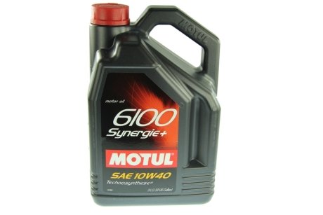 Олива 6100 Synergie+ SAE 10W40 5 L MOTUL 839451 (фото 1)