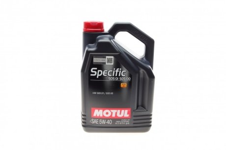 Олива Specif 505.01-502.00-505.00 5W40 5L MOTUL 842451